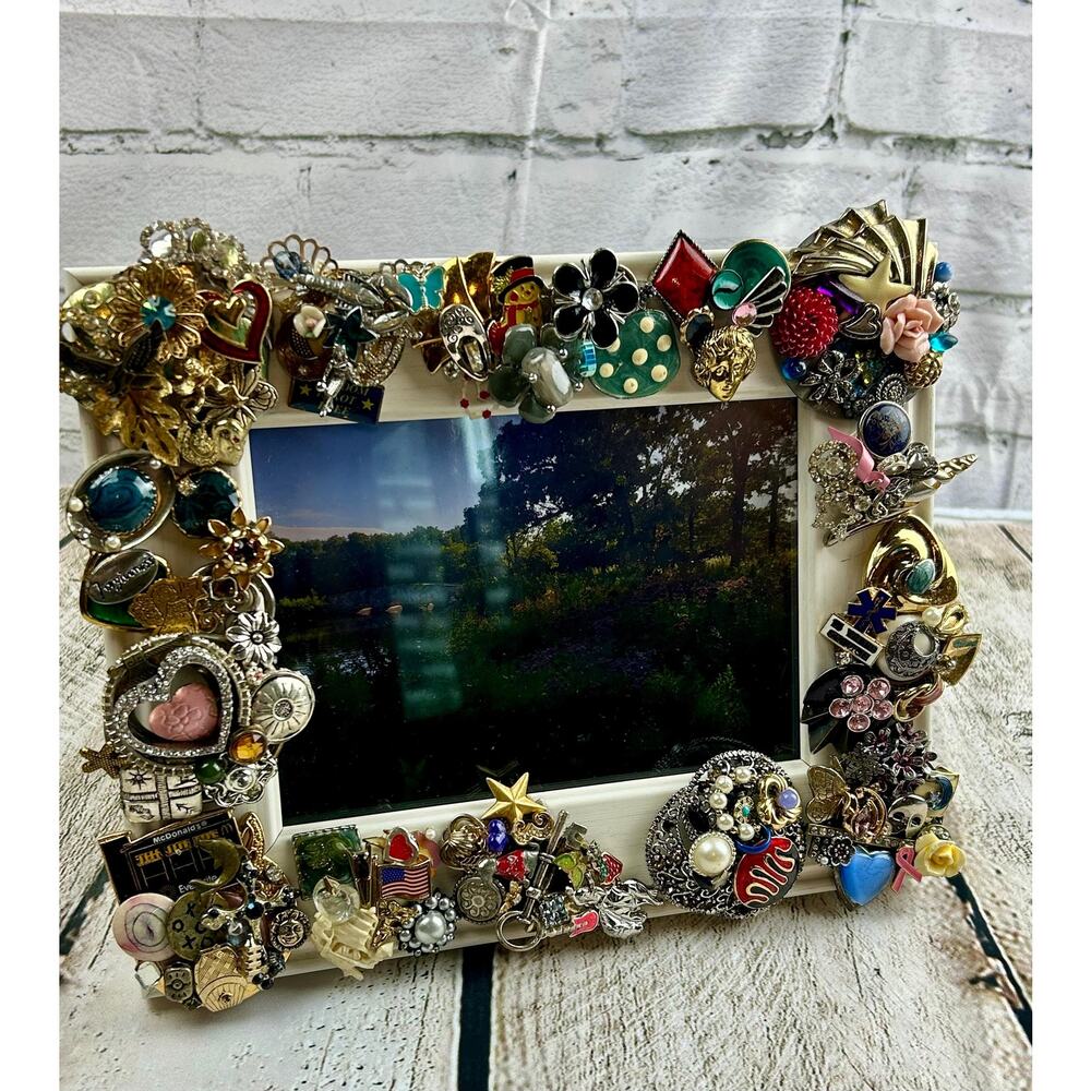Embellished Upcycled Frame